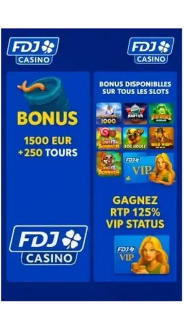 FDJ Casino Screenshot
